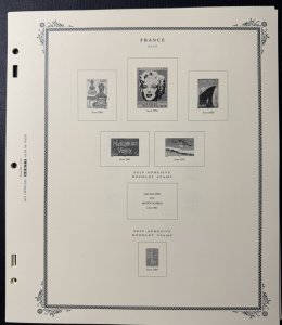 Scott France Stamp Album Supplement #39 Pages 1 - 20 - No Stamps