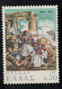 Greece Scott 1008 used  stamp
