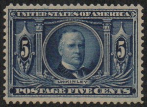 USA #326 VF OG NH, vivid color! Retail $499