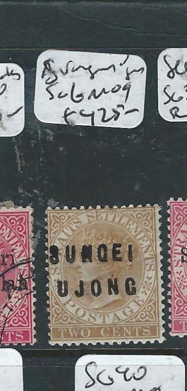 MALAYA SUNGEI UJONG (PP2607B) QV 2C   SG 6  MOG  GOOD STAMP!!!