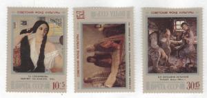 Russia Scott B137-139 MNH** 1988 semi-postal set