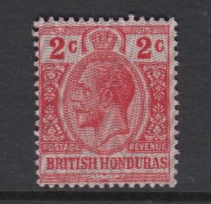 British Honduras-Scott 86 - KGV Definitive -1915 -MNH - Single 2c Stamp