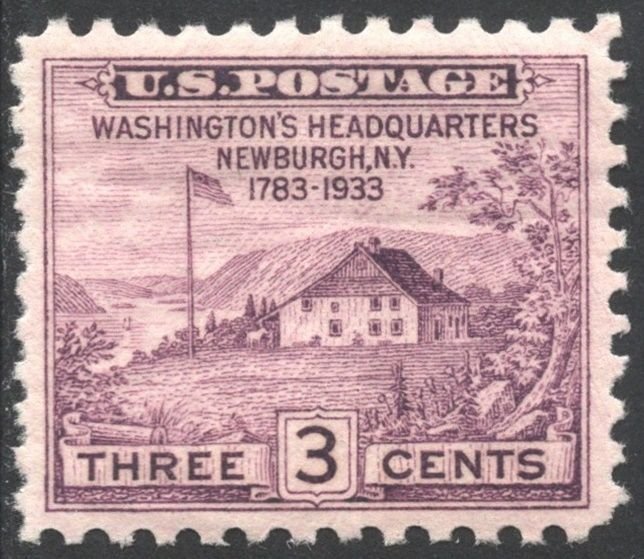 SC#727 3¢ Peace of 1783 Single (1933) MNH