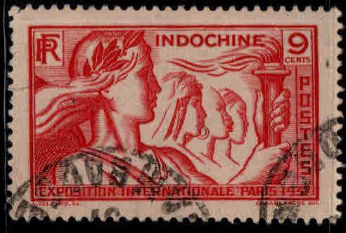 Indo-China Scott 197 Used from 1937 Paris expo set