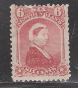 NEWFOUNDLAND Scott # 35 - Mint Hinged Early Queen Victoria Issue