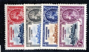 1935 St Kitts Sc #72/75 m* cv. $11.80 ( 626 JUB )