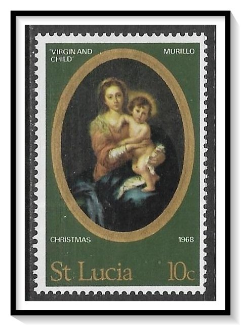 St Lucia #238 Christmas MNH