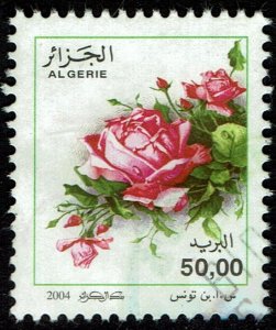 Algeria #1316 Used - Flowers Roses (2004)