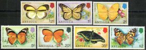 Antigua Stamp 387-393  - Butterflys