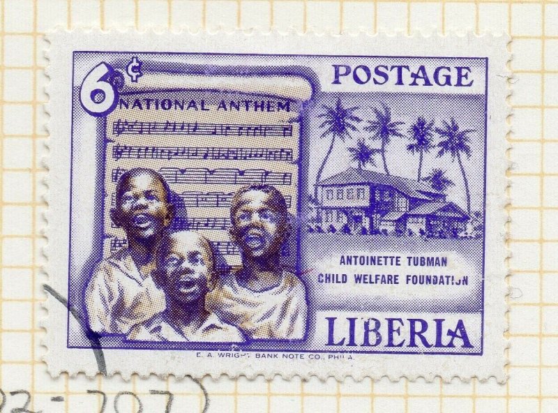 Liberia 1957 Early Issue Fine Used 6c. NW-175028