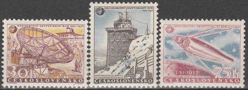 Czechoslovakia  #836-8 F-VF Unused  CV $5.25   (A5058)