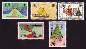 Fiji 1984 Sc#518-522 Set of 5 Christmas MINT-Hinged. 