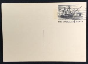 US #UX61 Unused Postal Card U.S.F. Constellation W/CANCEL 02801 SCV $1.25