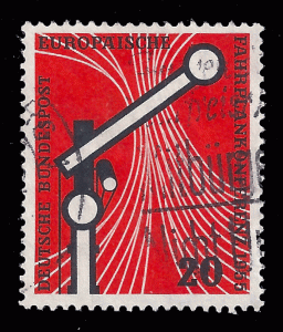 Germany, FRG 1955 Sc 734 UVF