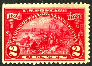 U.S. #615 MINT OG HR