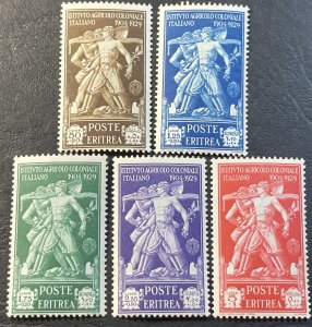 ERITREA # B33-B37-MINT/HINGED---COMPLETE SET---SEMI-POSTAL---1930