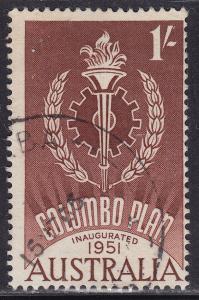 Australia 340 USED 1961 Columbo Plan 1'-