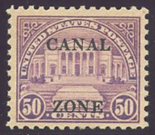 US Canal Zone Scott #94 Mint, VF, NH