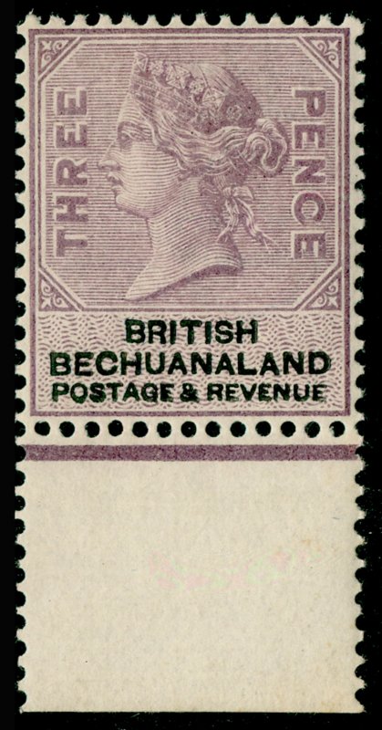 BECHUANALAND SG12a, 3d pale reddish lilac & black, NH MINT. Cat £80.