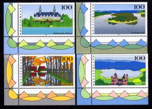 Germany 1996 Scenic Regions Complete Mint MNH Set SC 1804-1807