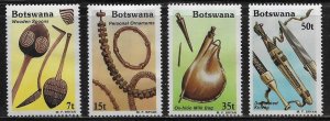 Botswana Scott #'s 333 - 336 MH