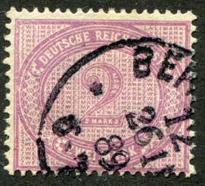 Germany  Sc.#  36a  used with nice cancel