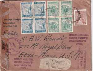 1944, Argentina to Etna, PA, Sealed Article, See Remark (C4274)