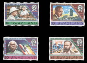 Swaziland #436-439 Cat$15, 1983 Nobel, complete set, never hinged