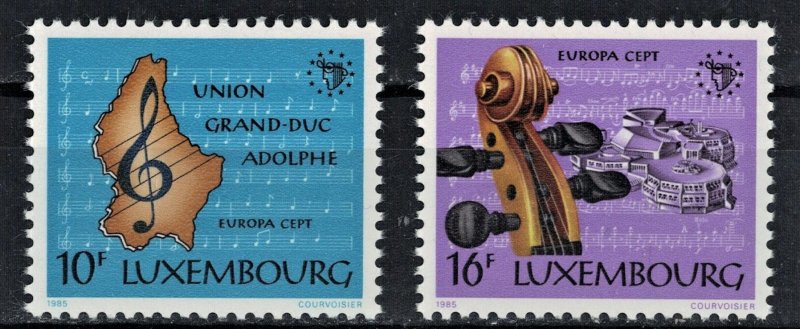 LUXEMBOURG 1985-1986 - Complete sets MNH (10 scans)