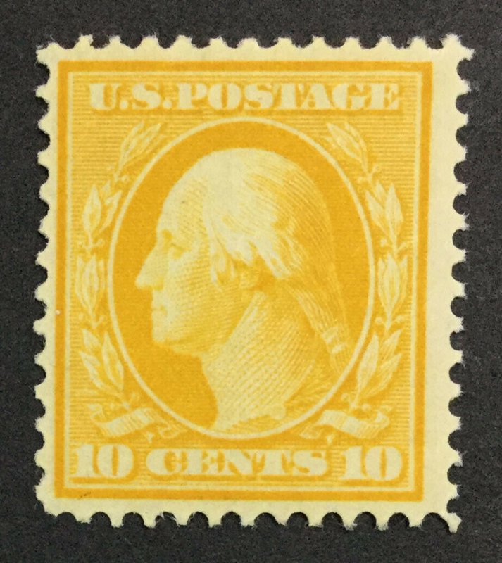 MOMEN: US STAMPS #381 MINT OG NH LOT #38215