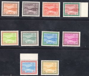 MOMEN: SAUDI ARABIA #289/308 1965-70 NO WMK SAUD CARTOUCHE MINT OG NH LOT #65613