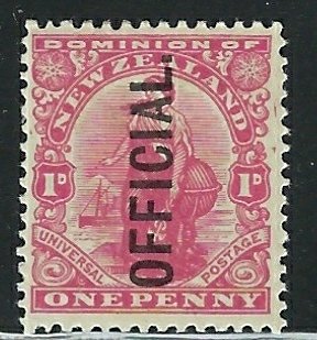 New Zealand O34 MH 1910 issue (fe6550)