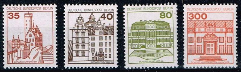 Germany 1977, Sc.#9N438, 439, 442, 445 MNH coil stamps with number on the back