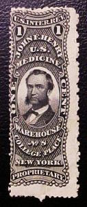 US  Match & Medicine RS114d 1c John E Henry Medicine