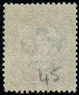 GB Perforated 1d Red. DJ Scarce Stated to be Plate 45 . Perf 14. Wmk Large ...