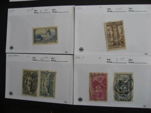 FRANCE collection of old stuff in sales cards, unverified, check them out! 