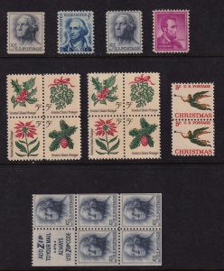 Lot of MNH tagged issues - mixed lot of 7 different (B