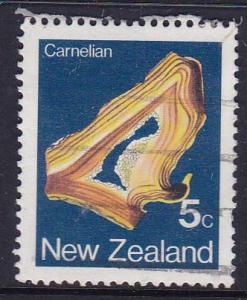 New Zealand 1982 Minerals Carnelian- 5c used
