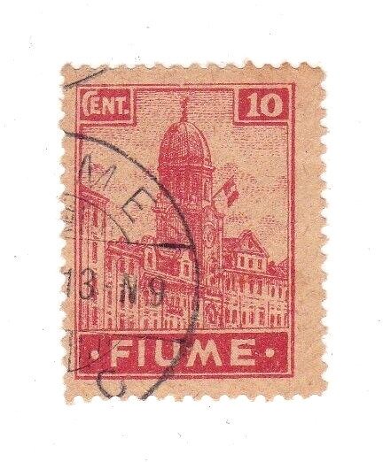 Fiume stamp #30a, used,  CV $20.00