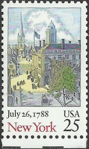 # 2346 MINT NEVER HINGED ( MNH ) NEW YORK