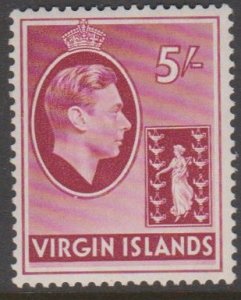 British Virgin Islands Sc#85 MNH