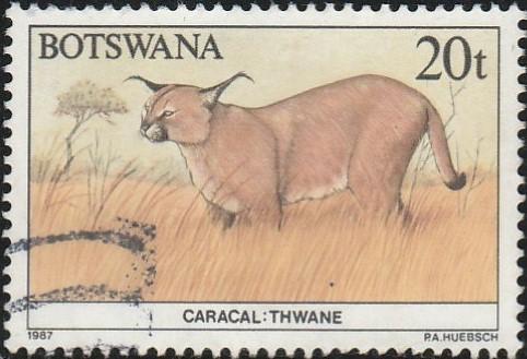 Botswana, #414 Used From 1987