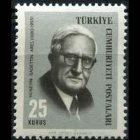 TURKEY 1966 - Scott# 1694 Writer H.Arel 25k NH