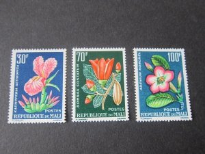 French Mali 1963 Sc 55-7 set MNH