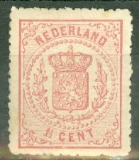 DW: Netherlands 20a mint (perf 14) CV $175