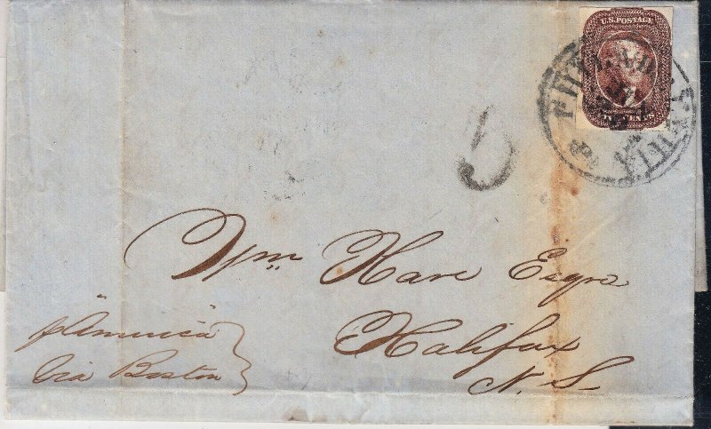 U.S. 12 Used FVF On Letter Sheet (12621) 