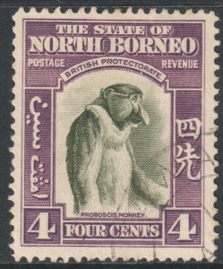 North Borneo Scott 196 - SG306, 1939 Pictorial 4c used