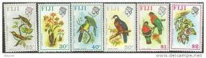 Fiji 1971-2 Birds Scott 305-320 MH top values MNH