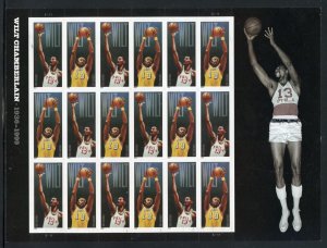 UNITED STATES SCOTT#4950/51 WILT CHAMBERLAIN SHEET(20) MINT NEVER HINGED