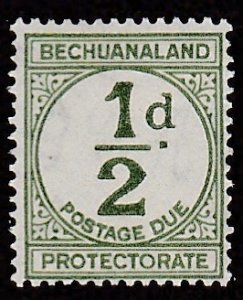 Bechuanaland # J4, Postage due, Mint Hinged, 1/3 Cat.